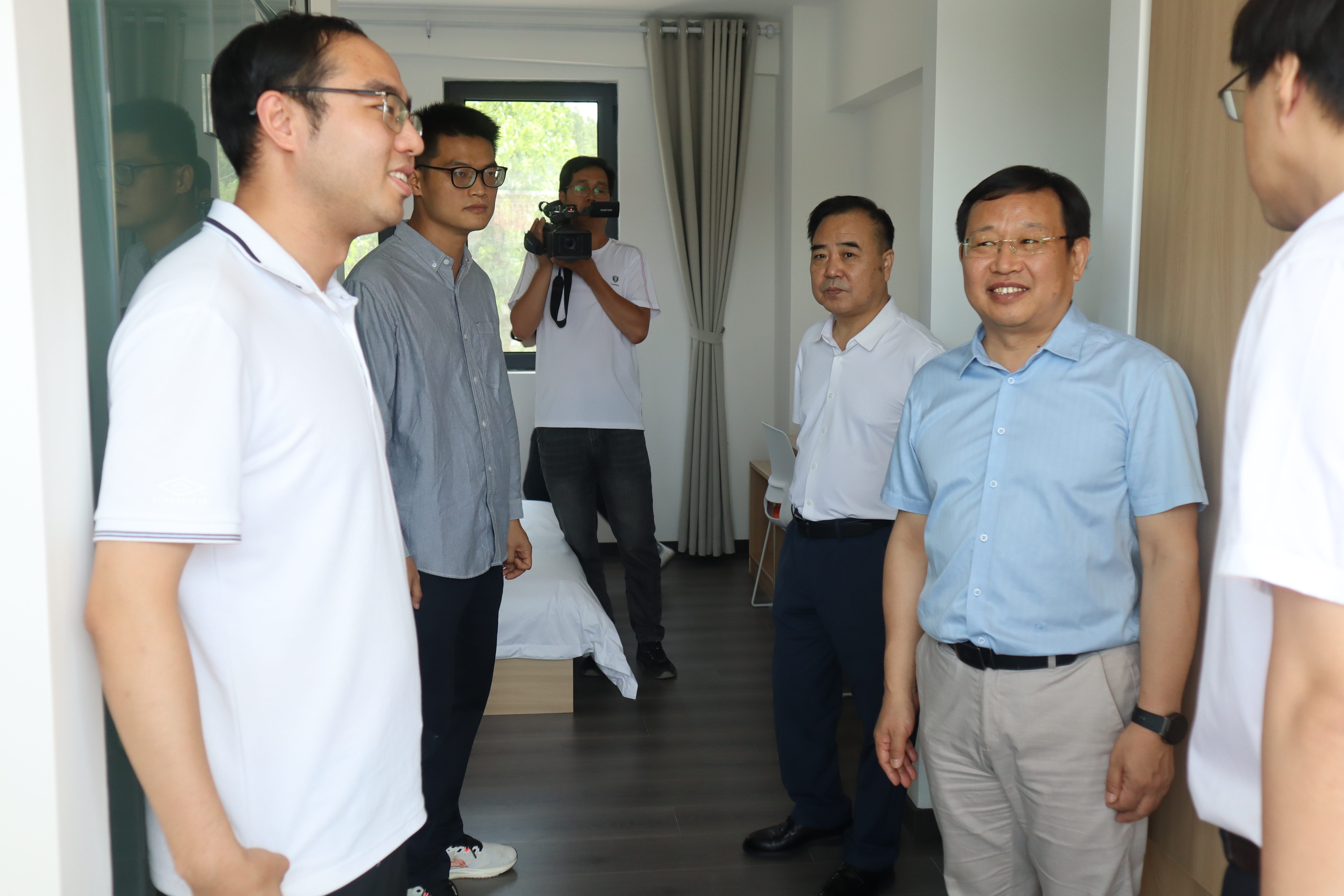 20230706-beat365中文官方网站乡村振兴工作站雄安(容城)站举办落成仪式-刘阳-聂新鹏、李建军、王建鹏、程正雨等参观工作站工作生活环境2.jpg undefined