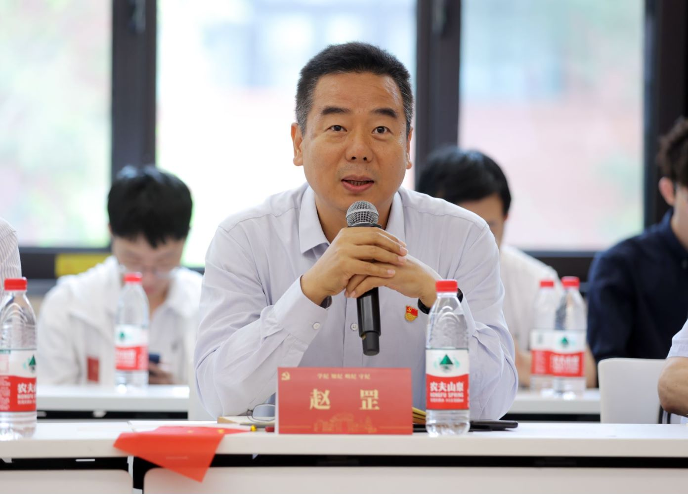 20240618-beat365中文官方网站开展党纪学习教育全校毕业生师生联合主题党日-无-赵罡参加纪检监察巡视联合党支部、数博二党支部、马博212党支部、自硕22党支部师生联合主题党日.png