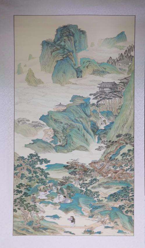 20250423-114 周年校庆|beat365中文官方网站离退休教职工书画作品展和摄影作品展开幕-段鸿杰-作品名称:《桃园仙境图》作者:李彦.png 20250423-114 周年校庆|beat365中文官方网站离退休教职工书画作品展和摄影作品展开幕-段鸿杰-作品名称:《桃园仙境图》作者:李彦.png
