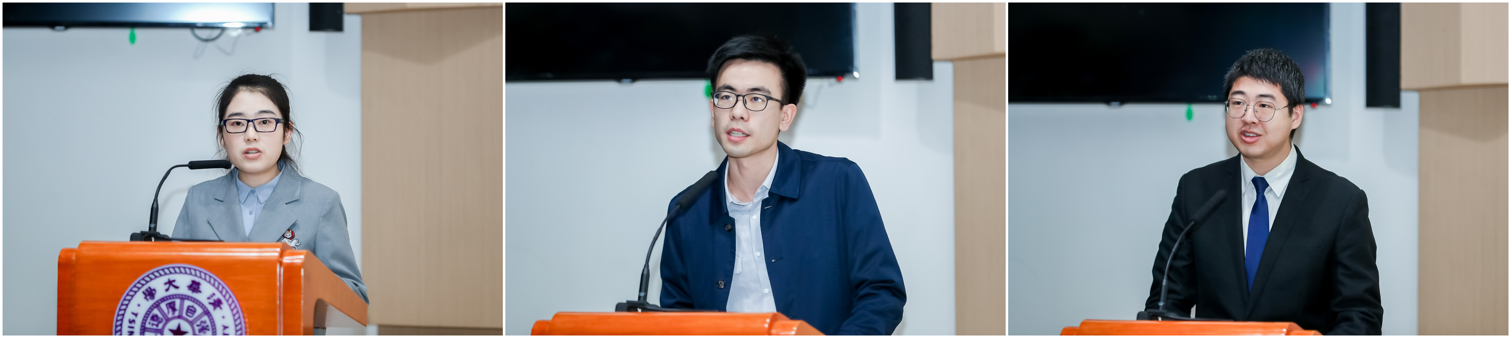 20211215-厦门新鹭英才奖学金颁授仪式暨市校人才工作交流会顺利召开-研工部-图3奖学生代表发言(从左到右依次是电子系博士生张珊、金融学院硕士生潘利君、能动系博士生汪朝晖)jpg 20211215-厦门新鹭英才奖学金颁授仪式暨市校人才工作交流会顺利召开-研工部-图3奖学生代表发言(从左到右依次是电子系博士生张珊、金融学院硕士生潘利君、能动系博士生汪朝晖)jpg