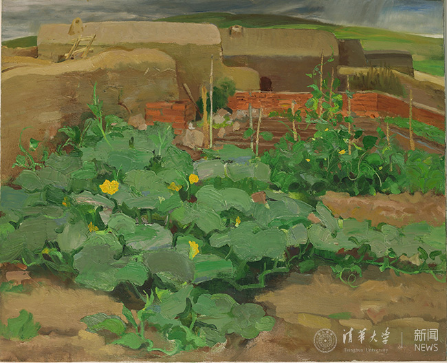 钟蜀???菜园 布面油彩 50cmx60cm  2006.jpg